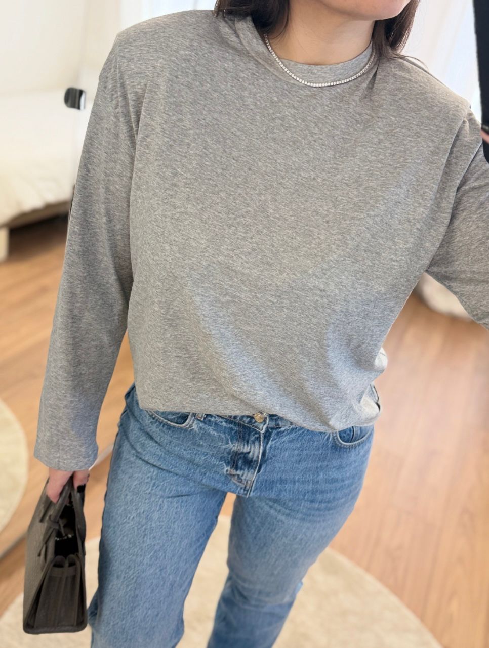 T-Shirt manche longue épaulettes JOEY