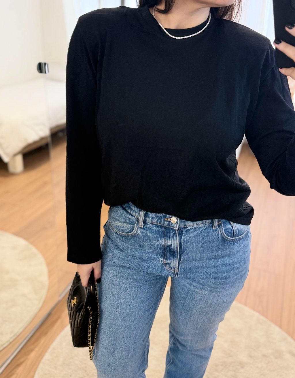 T-Shirt manche longue épaulettes JOEY